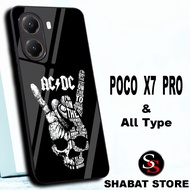 Glossy glitter softcase poco X7 PRO/poco X7/S14/Case hp poco X7/kesing poco X7 PRO