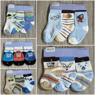 [MMM] 3 Pairs of BABY GROW BABY Socks, Premium Good Material, 0-6m 6-12m/ 12-24m/