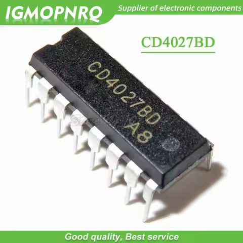 20pcs/lot CD4027BE CD4027B CD4027 4027BE DIP-16 IC New Original Free Shipping