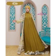 Celia Outer by Zahin/ Gamis Set Outer Crinkle Ori by Zahin/ Dress
