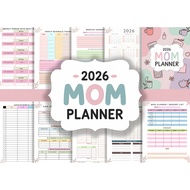 2026 Digital Planner, 2026 Mom Planner