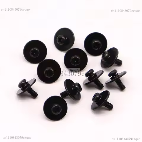 Black M4/M5 Drum Mounting Screws Lug Screws Drum Set 100Pcs