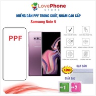 Paste PPF Samsung Note 7 /8 /910 Screen Protector Against Fingerprints Self-Healing Scratches - Love Phone