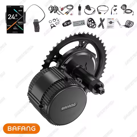 Bafang 750w 48v kit complet Mid Drive Motor 8fun BBS02 Bicycle Electric eBike Conversion Kit Powerfu