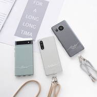 [帶有名稱的 Android TPU 透明保護殼] 智慧型手機肩部部件包含 Android 文字 OS43U