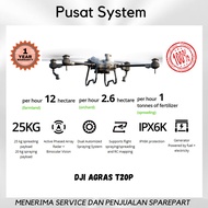 DJI Agras T20P Drone Spraying Pertanian Pupuk