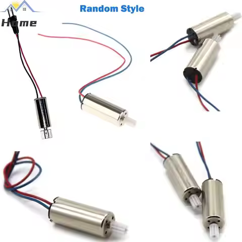 716 DC Coreless Motor With Plastic Gear, DC 3.7V, 40,000 RPM, 0.8MM Shaft Motor For DIY Small Four-a