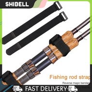 20pcs Nylon Fishing Rod Fastener Belts Strap Holder Suspenders Hook Loop Ties