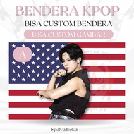 KPOP MINGYU SEVENTEEN Flag / KPOP Flag / KPOP AMERICAN Flag / KPOP Tapestry / Tapestry Kpop
