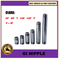 GI NIPPLE PIPE （2 x 2---2 x 10)