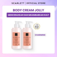 Scarlett Whitening Body Cream Jolly Twin Pack Brightens and moisturizes the skin