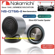 Nakamichi NS-QT66-II 2" Full Range Tweeter Speaker | Tweeter Kereta Nakamichi Full Range Speaker | S