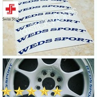 Wholesale Weds Sport TC05 Rim Stickers ELEGAN