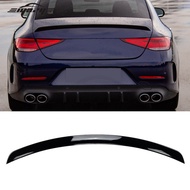Mercedes-Benz CLS-Class C257 2018+CLS260 300 350 AMG Rear Spoiler Carbon Fiber Gloss Black Malaysia 