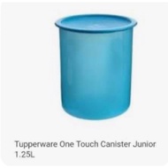 One Touch Canister Junior Tupperware Blue