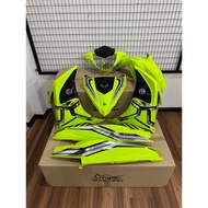 MAGIC BOY COVER SET CUSTOM LC135 V4-V7 YARIZ GREEN CHROME