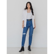 BCK - Highwaist Boyfriend Ripeed Jeans Filana