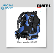 Click to enlarge Mares Magellan HD BCD for scuba diving