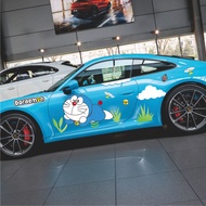 Doraemon Car Sticker Doraemon Scratch Blocking Doraemon Cute Modified Body Door Sticker Funny 5807l