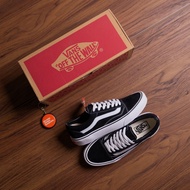 Free Socks - Vans Old Skool Classic Black White Premium Sepatu