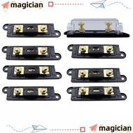 MAGIC Fuse Holder, Transparent 50A/80A/100A/250A/300A Fusible Link, Universal ANL Bolt-on Fuse Holder Distribution