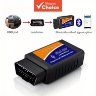 Bluetooth OBD2 Scanner ELM327 - Car Diagnostic Tool for Check Engine Light, O2 Sensor & Fuel Consump