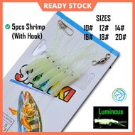 Apollo Fishing Perambut Apollo Sabiki Fishing Lure Udang Umpan Tiruan