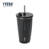 TYESO Keep Cold And Hot Vacuum Insulated Tumbler With Straw (600ml) TS-8848A