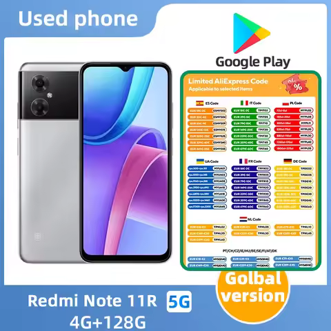 Redmi note 11R Android 5G 6.58inch 128GB used phone