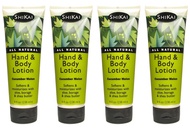 Cucumber Melon Hand & Body Lotion (8oz, Pack of 4) | Daily Moisturizing Skincare for Dry and Cracked