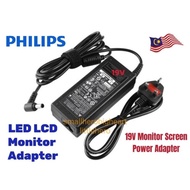 Replacement Adapter 19V Phillips LED LCD Monitor screen Power Adaptor with power cord