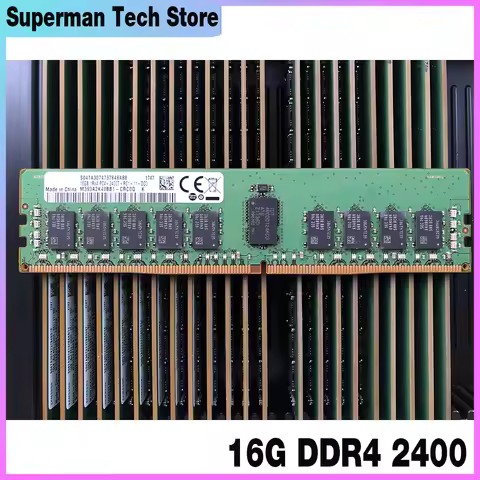 M393A2K40BB1-CRC0Q RAM 16GB 1RX4 PC4-2400T ECC REG Server Memory 16G DDR4 2400