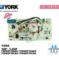 (SUDAH RESTOCK) Papan PCB Penyaman Udara (ORIGINAL) JOHNSON CONTROL YORK AIRCOND YWM3F10AAS YWM3F10C