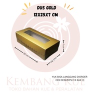Gold box 12x25x7 cm / gift box / gold box 12x25x7 cm / gold box
