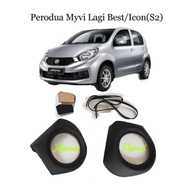 Perodua Myvi 11-17yrs.Lagi Best/Icon(S2) Front 6.5 Door Panel Speaker Cover(SETS)