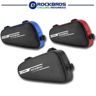 Rockbros B75 Bike Frame Bag Triangle Bicycle Bag Bike Tube Bag 1.2L