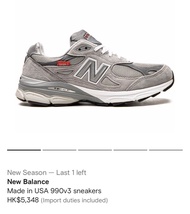 New Balance 990vs3 -red label - limited edition- 100% New   #990v6#990v3#991#992