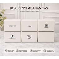 shoe box box for storing shoes, etc., cardboard material, size 28cm X 16cm