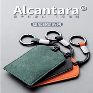 For Genesis 2021-2023 Remote Control Card Alcantara Suede Key Case GV60 70 80 G60 70 80