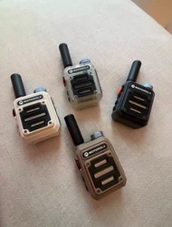 全新未拆封機器 Motorola 迷你對講機 對講器工地專用無線電對講機對講設備