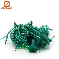 Christmas Light Steady Rice Lights Transparent Wire With End To End Connector Xl5012g 100l Green