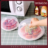 [bigbag.sg] Microwave Dish Cover Microwave Dish Guard Lid Anti Splatter for Microwave Fridge