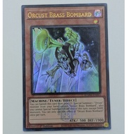 UK Ultra rare [Yugioh Watermelon] Orcust Brass Bombard card - Free MONS plastic wrap