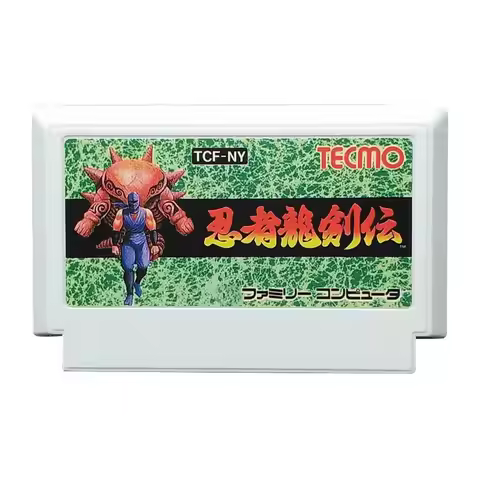 NINJA-GAIDEN 1 8 Bit Game Cartridge For 60 Pin TV Game Console Japanese version