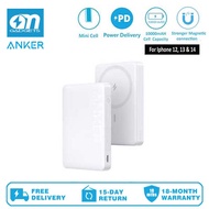 Anker 334 model A1642 MagGo Battery10000mAh Magsafe Wireless Powerbank with 0.6m USB-A to USB-C Cabl
