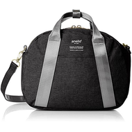 anello 高密度混紡聚酯迷你波士頓包 AT-C1835 BK 黑色