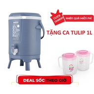 Duy Tan Icool Stone Bottle 10 Liter Color (28x30 x 35 cm) No.851-GIVE 1 CA TULIP 1L