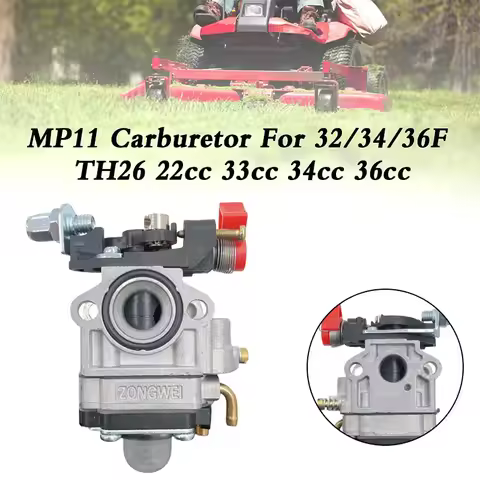 MP11 Carburetor Carby Fit Kawasaki TH23 TH26 TH34 Kaaz Oleo Mac BV162 23CC 25CC 26CC 33CC 35CC 2 Str