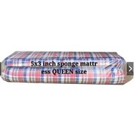 SPONGE MATTRESS QUEEN SIZE (5'x3''/5'x4'') Tilam (COLOR RANDOM)