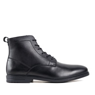 Prabu - Gayuh Black Chelsea Boots Kulit Pria